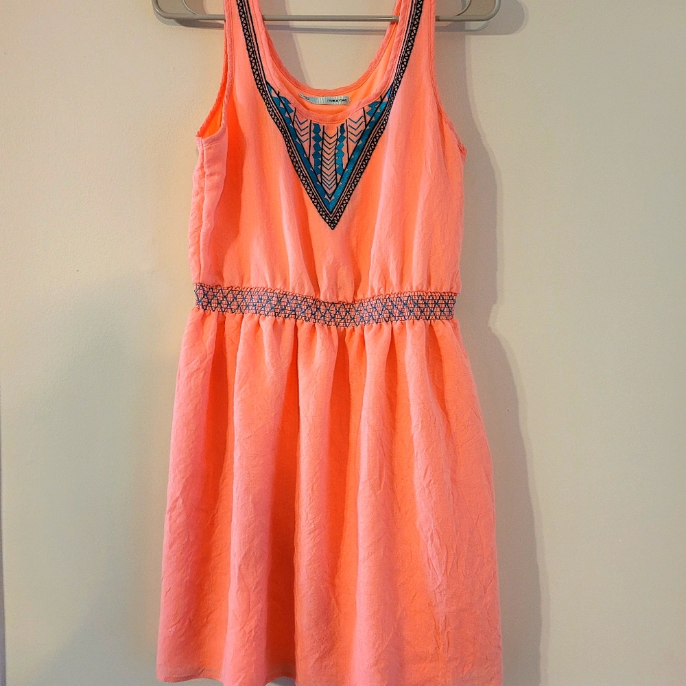 NWOT Coral sleeveless dress